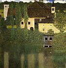 Gustav Klimt Water Castle painting